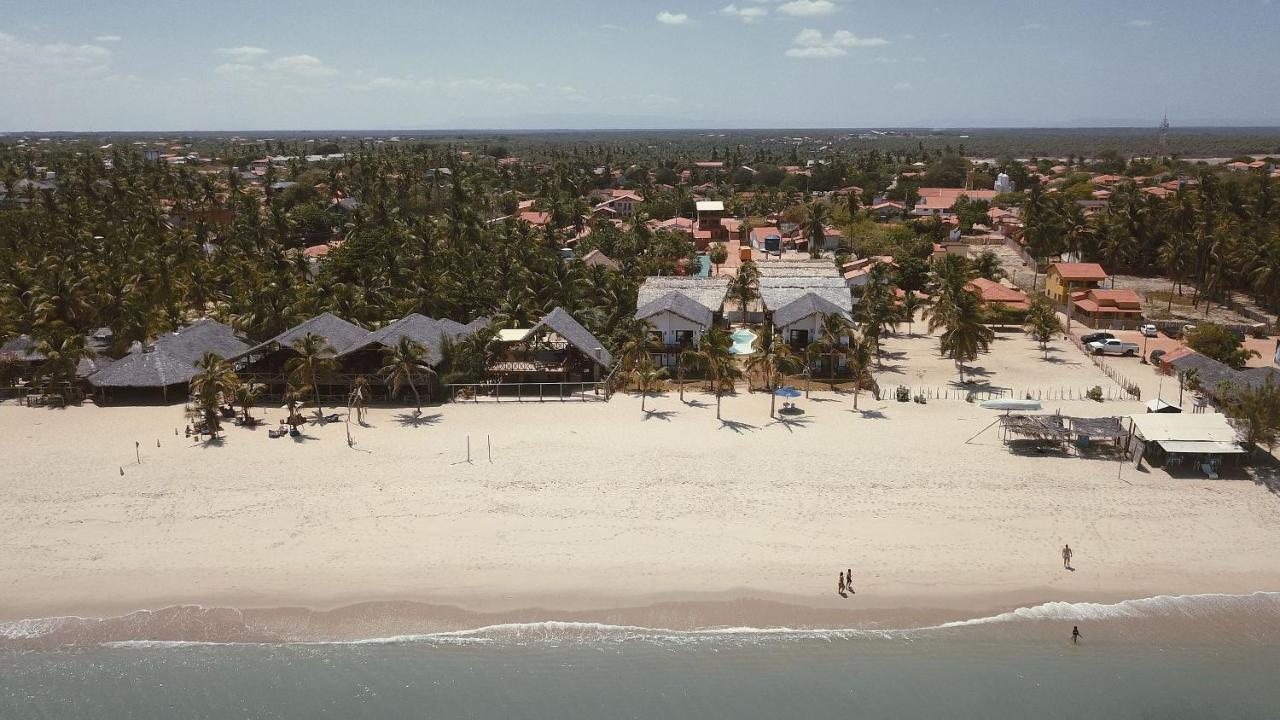 Ap Vila Mar Pe Na Areia Com Vista Para O Mar E Piscina 바라 그란데 외부 사진