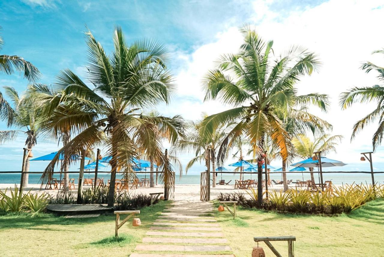 Ap Vila Mar Pe Na Areia Com Vista Para O Mar E Piscina 바라 그란데 외부 사진